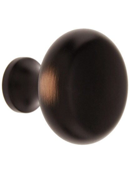 Providence Cabinet Knob - 1 1/4 inch Diameter in Oil Rubbed Bronze.